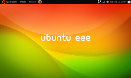Ubuntu Eee Regular Desktop mode