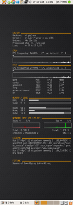 Conky op Digiplace desktop