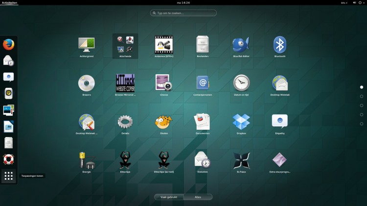 GNOME 3.10 applicaties